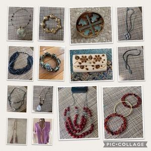 Jewelry Necklace Bracelet Clutch Bag Mixed Lot